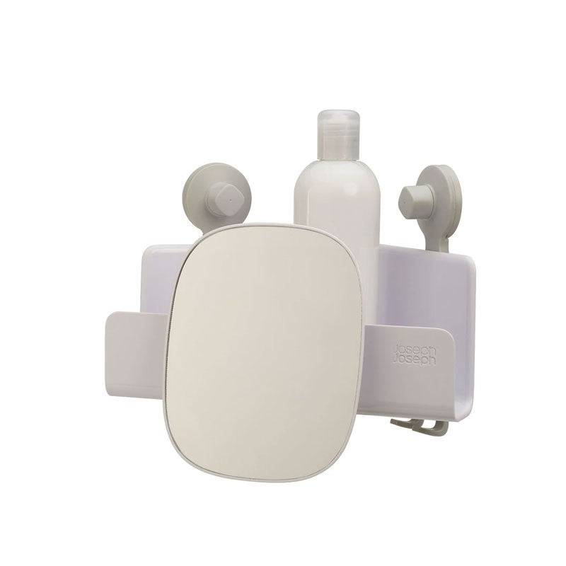 Joseph Joseph, EasyStore™ Corner Shower Shelf with Removable Mirror