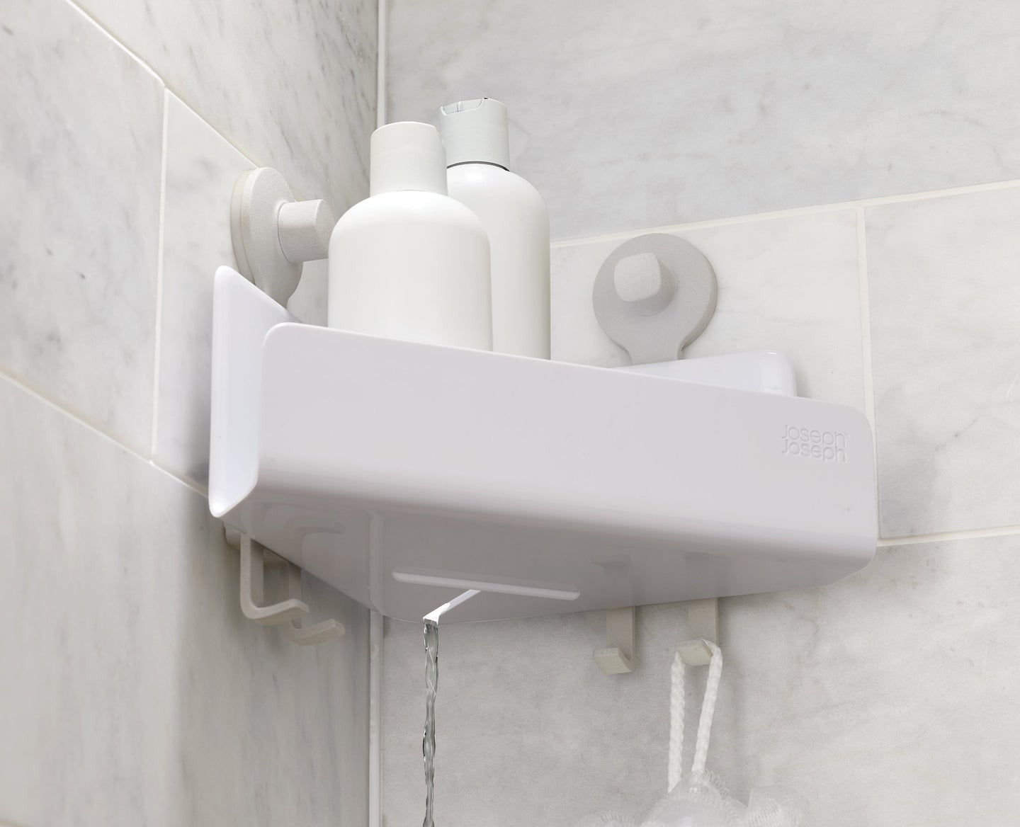 Joseph Joseph, EasyStore™ 2-piece Corner Shower Shelf Set