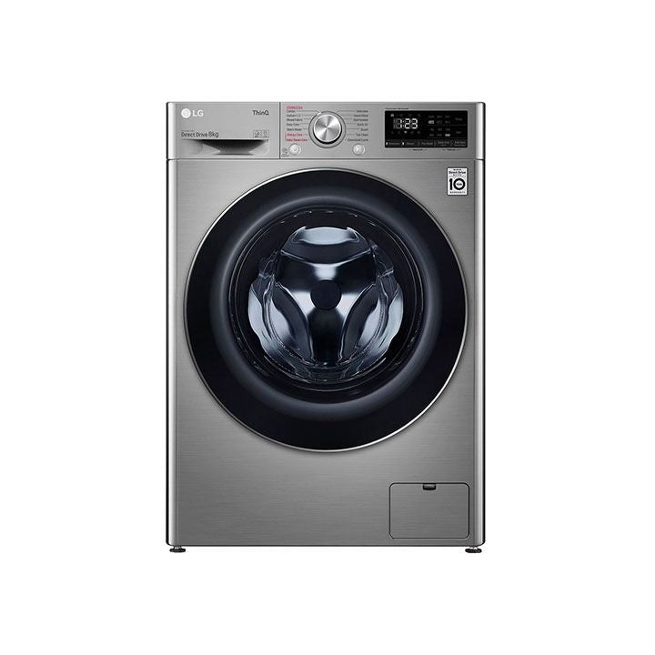 LG, Washer / Dryer Machine, 8 / 5 KG, Front Load, Silver