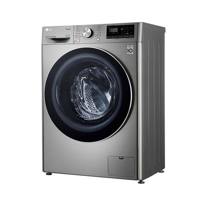 LG, Washer / Dryer Machine, 8 / 5 KG, Front Load, Silver