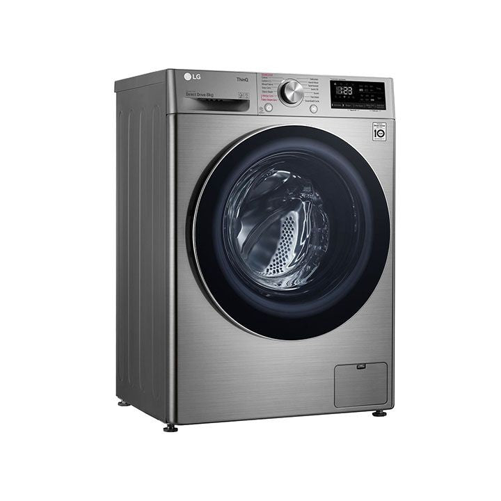 LG, Washer / Dryer Machine, 8 / 5 KG, Front Load, Silver