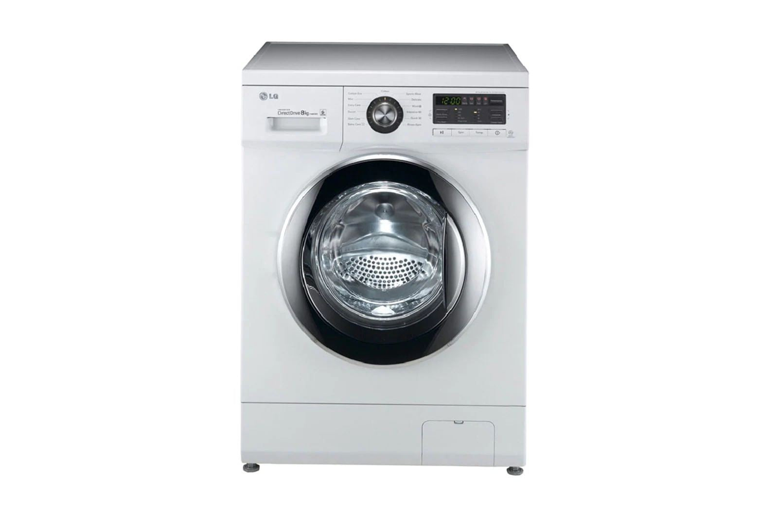 LG, Washing Machine, Front Load, 8 KG, Direct Drive Motor
