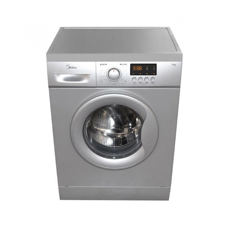Midea, Washing Machine, 7 KG, 1000 RPM, Silver