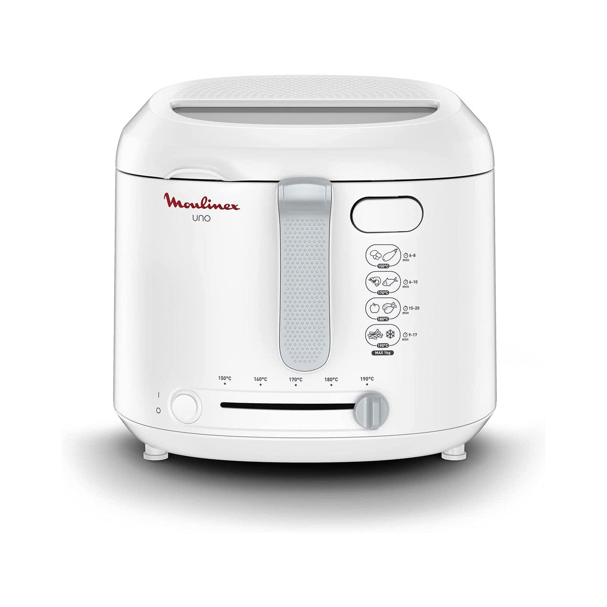 Moulinex, Deep Fryer, 1.8 L, 1 KG, White