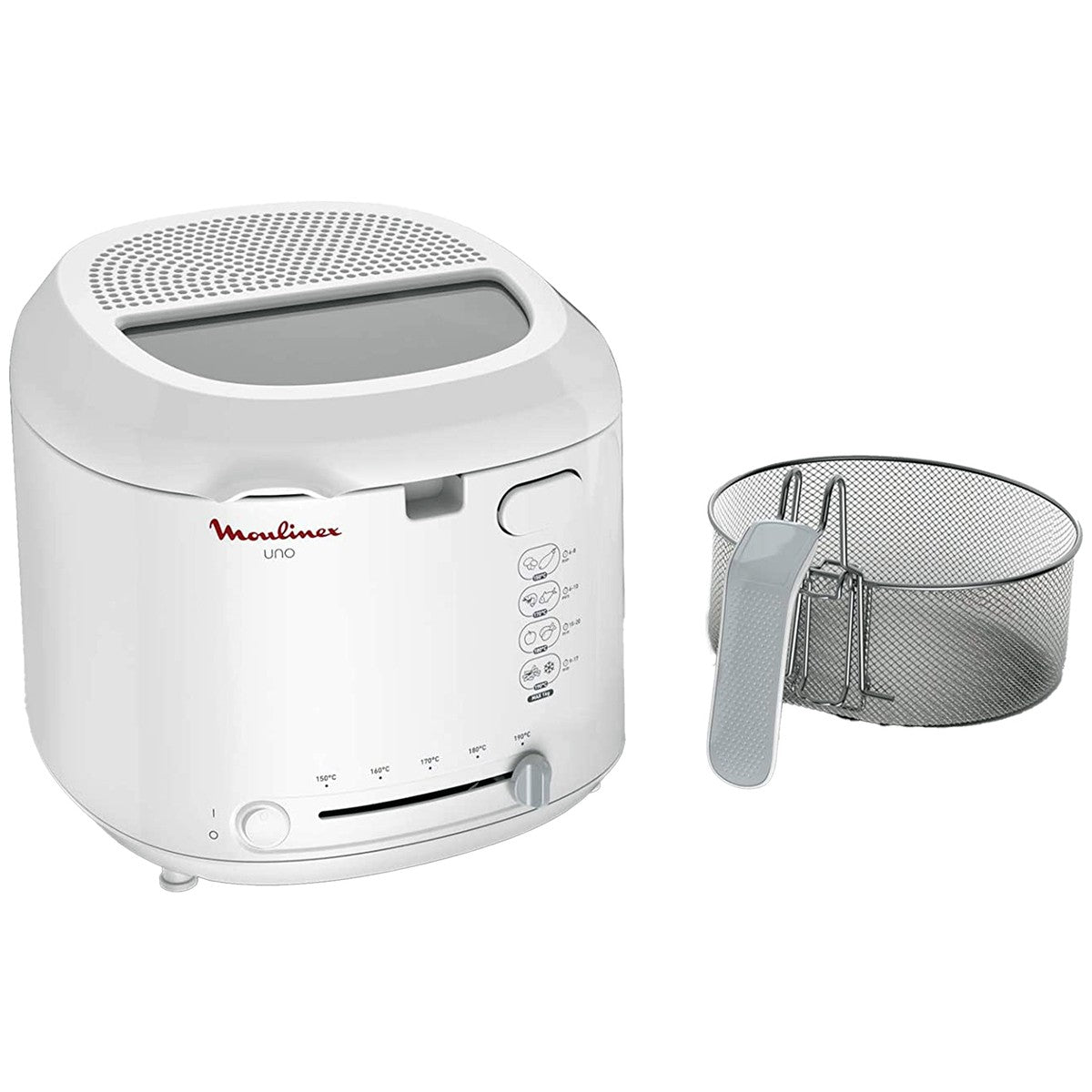 Moulinex, Deep Fryer, 1.8 L, 1 KG, White