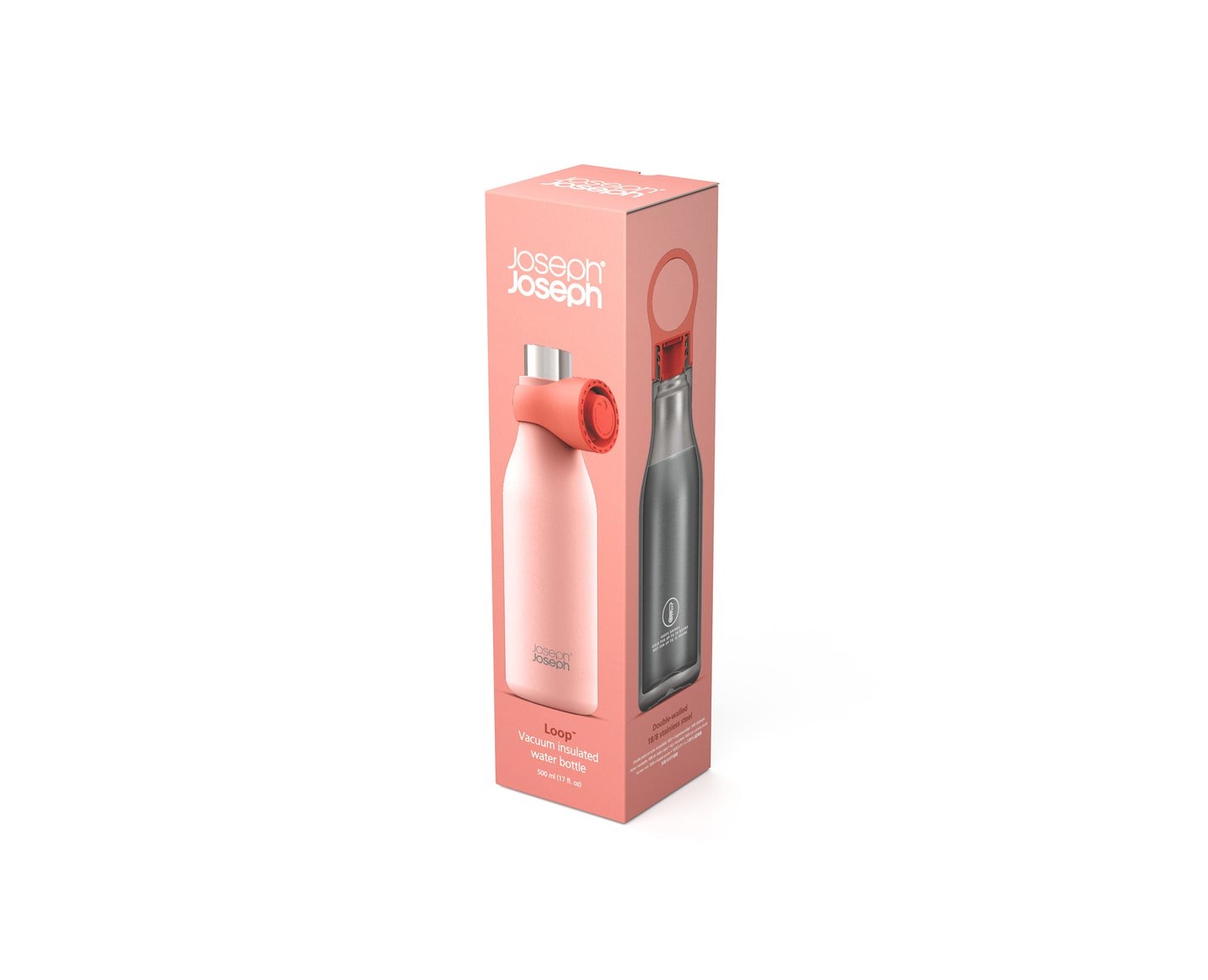 Joseph Joseph, Loop™ Stainless-steel Vacuum Insulated Water Bottle, 500 ML