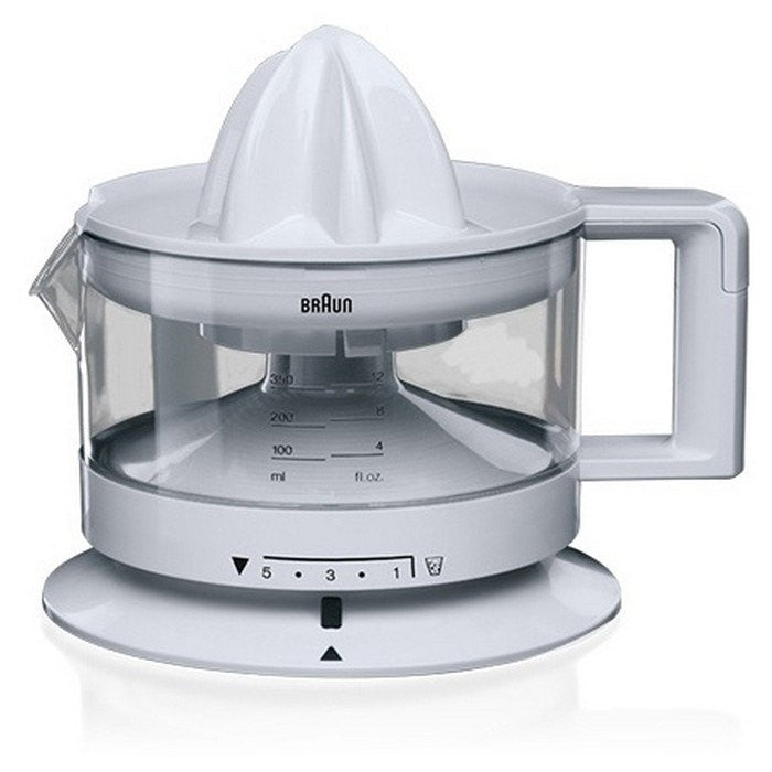 Braun, Tribute Collection Citrus Juicer, 20 Watts, White