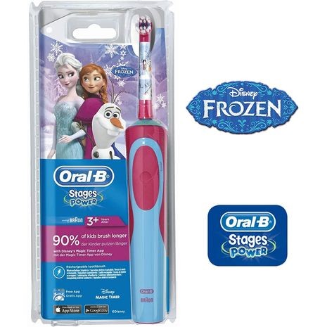 Oral-B, Vitality Rechargeable Kids Electric Tooth Brush, Frozen