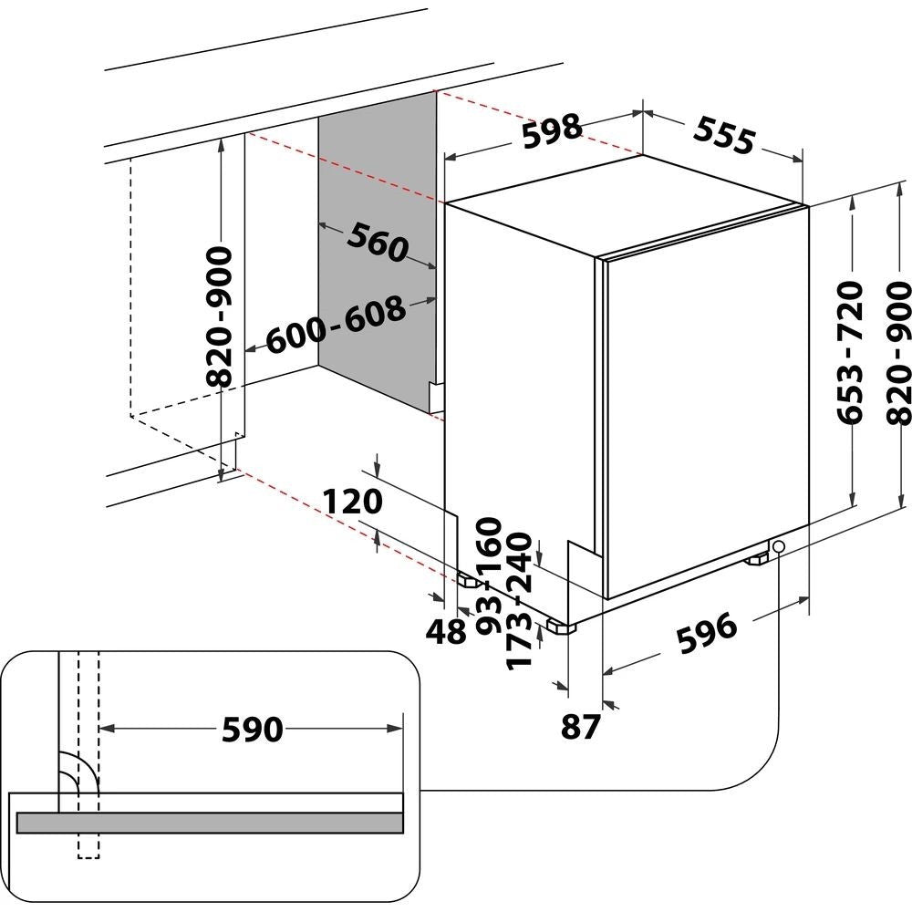 Ariston, Fully-Integrated Dishwasher