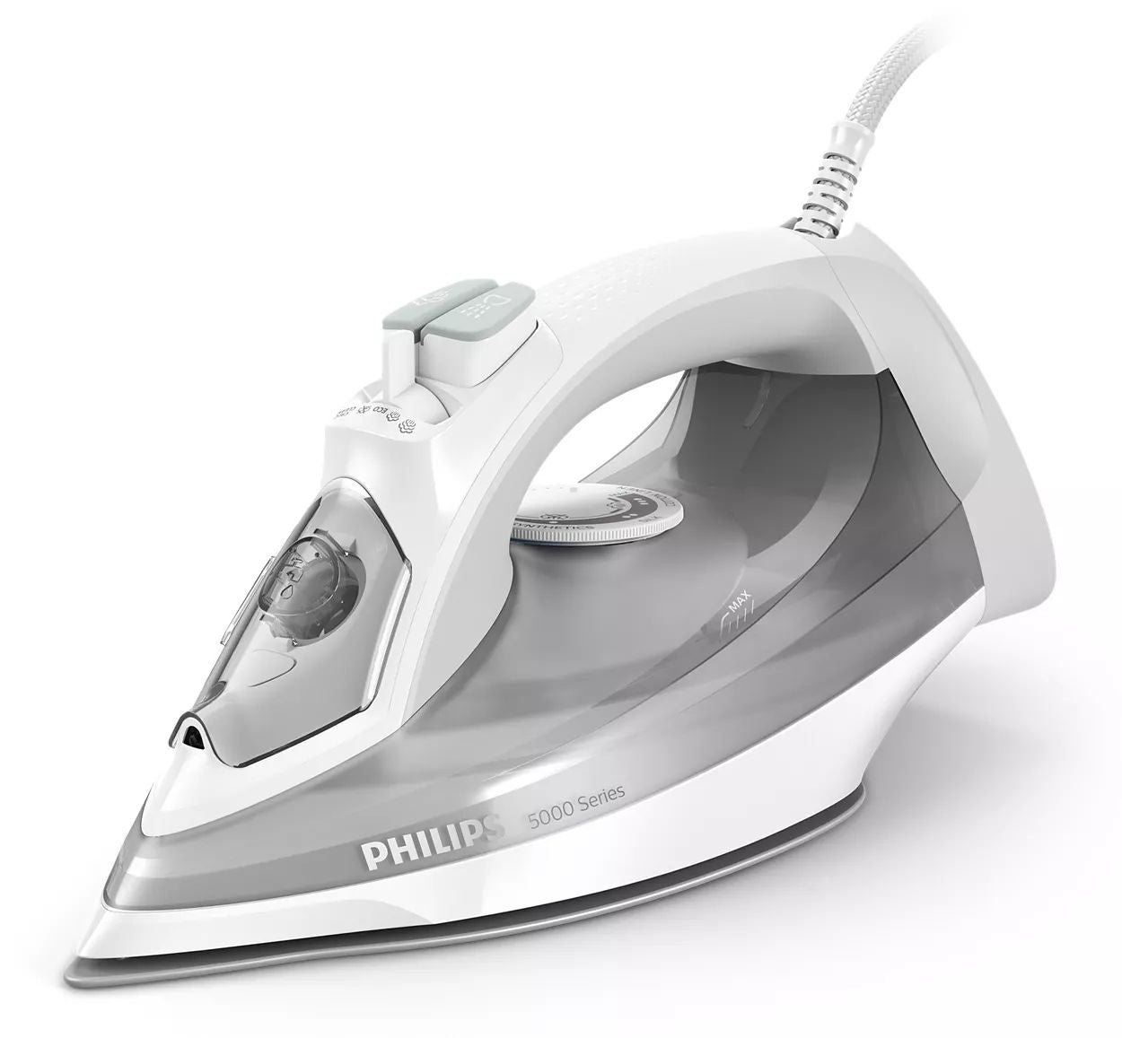 Philips, Series 5000 Steam Iron, 2400 Watts, Grey