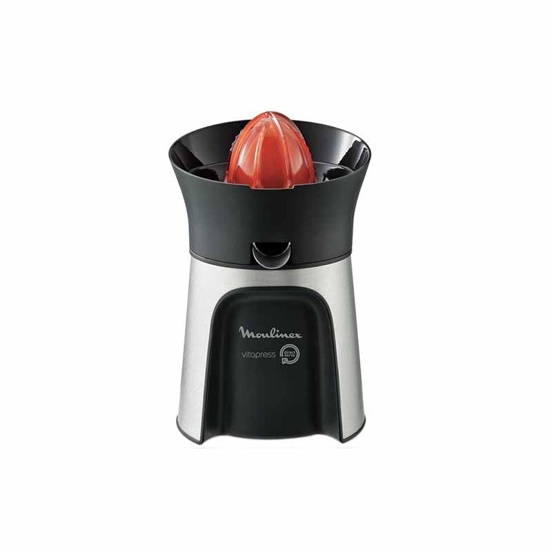 Moulinex Vita Citrus Hand Press Juice Extractor, 100 Watts, Silver & Black