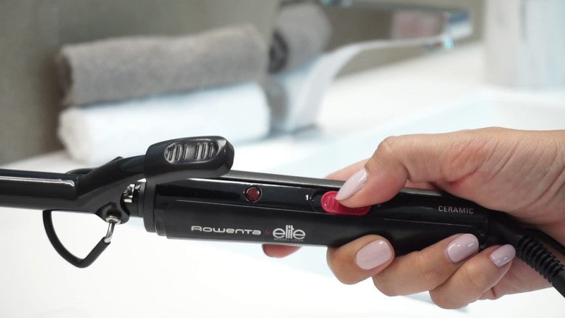 Rowenta Elite Styler Curling Iron, 150  °C, Black