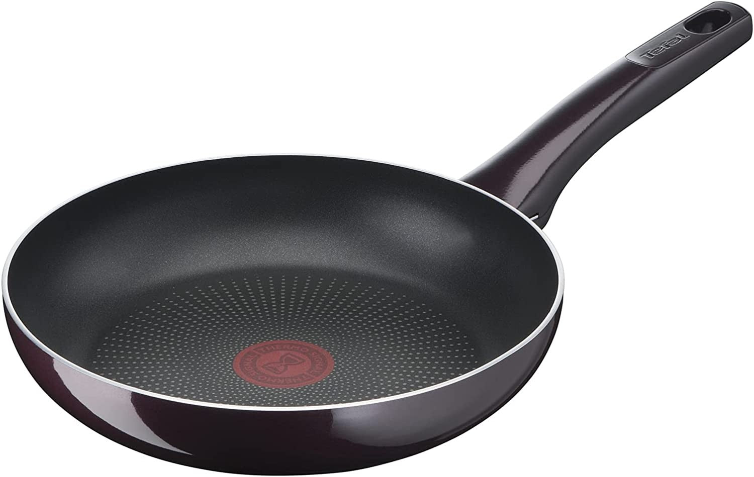 Tefal, G6 Resist Intense Frypan, 32 CM, With Thermo-Spot , Dark Red