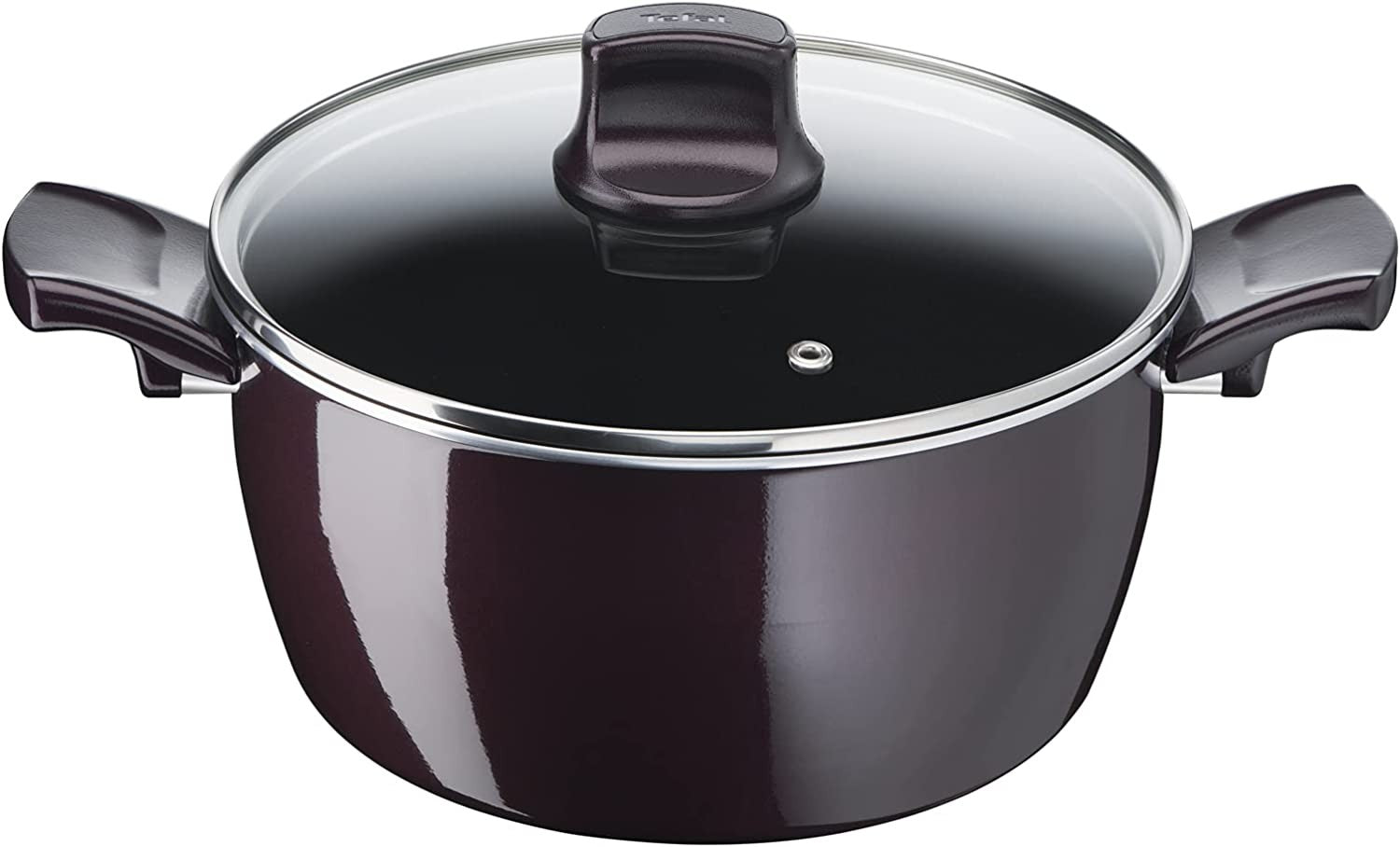 Tefal, G6 Resist Intense 9 Pieces Cooking Set, Dark Red