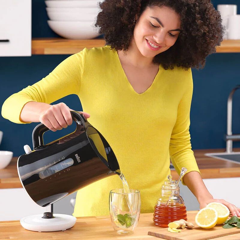 Braun, Electric Kettle, 2200 Watts, Black