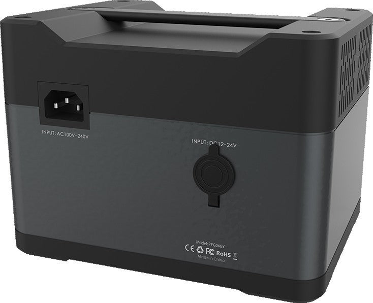 Powerology, Portable Power Generator, 62500 mAh, 200 Watts, Black