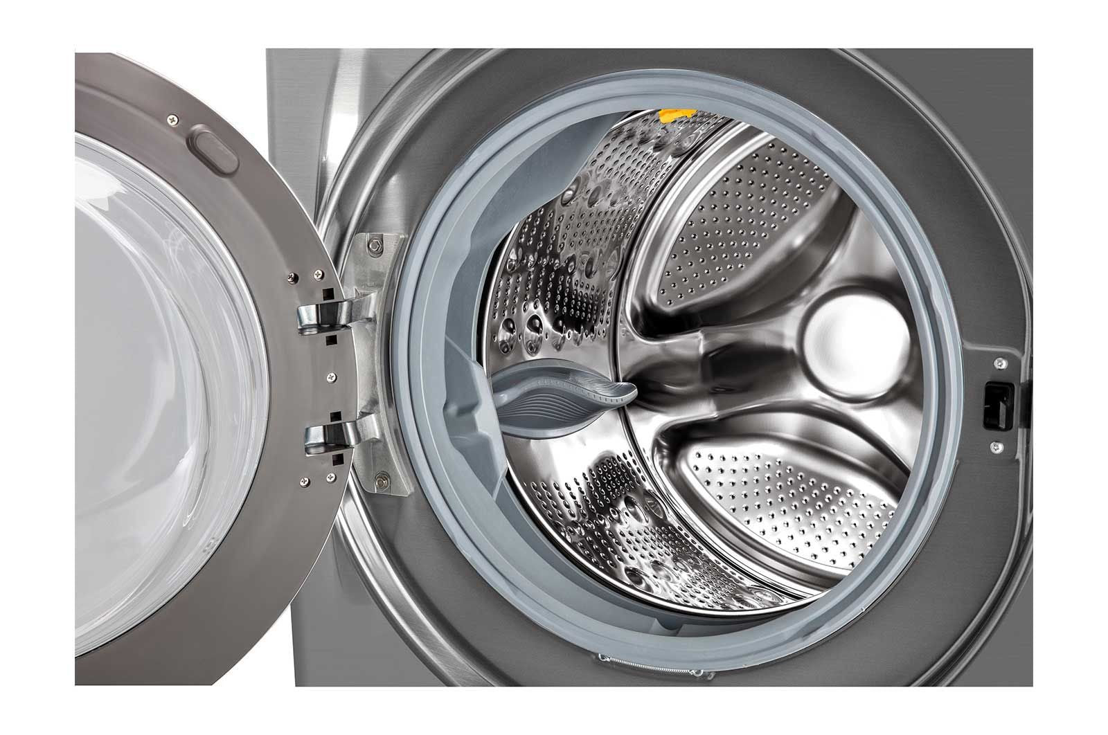 LG Front Load Washer & Dryer, 20/12 KG, Silver