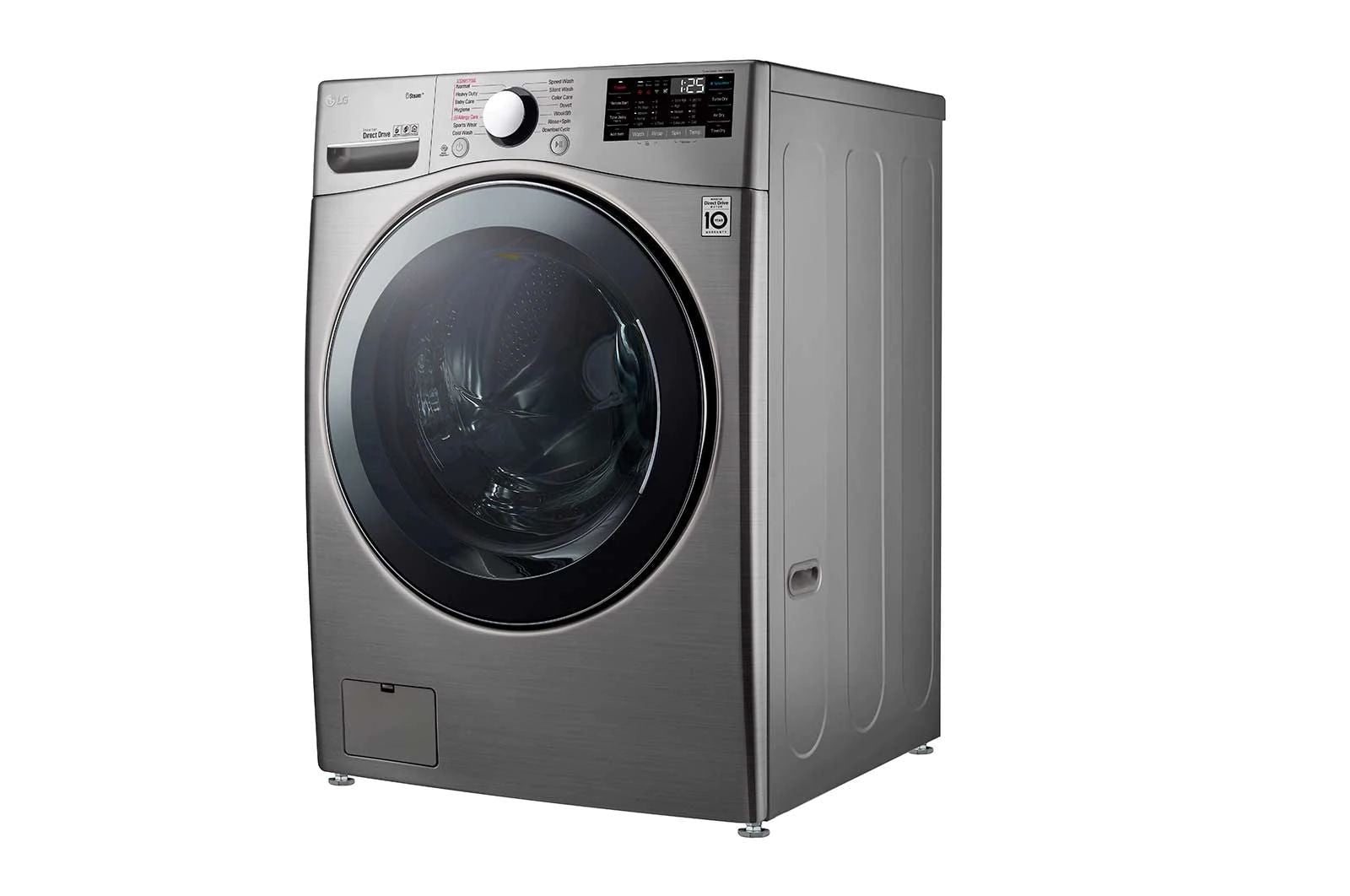 LG Front Load Washer & Dryer, 20/12 KG, Silver