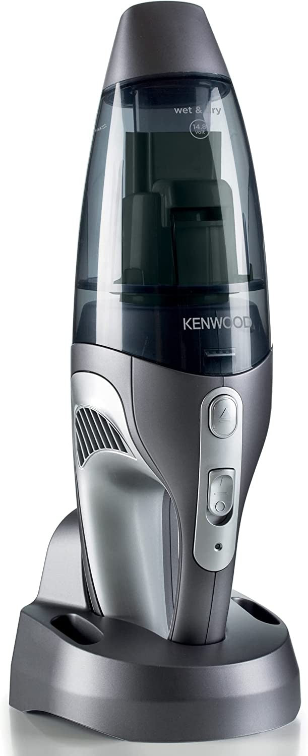 Kenwood, Wet & Dry Cordless Handheld Vacuum Cleaner, 14.8V, Grey