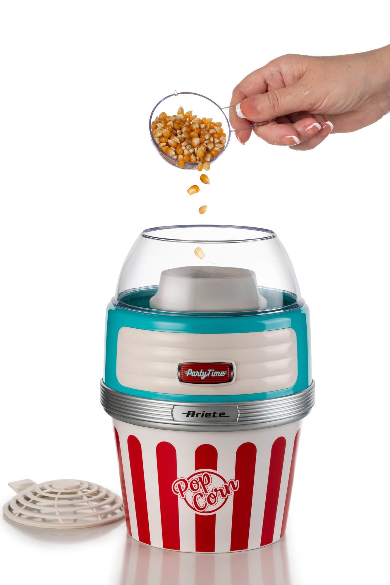 Ariete, Party Time XL Popcorn Maker, 1100 Watts, Blue