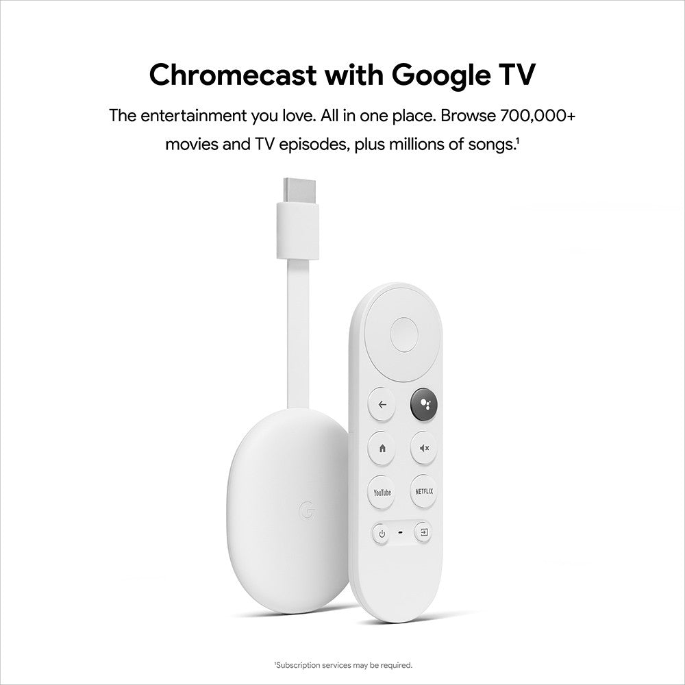 Google Chromecast With Google TV, HD