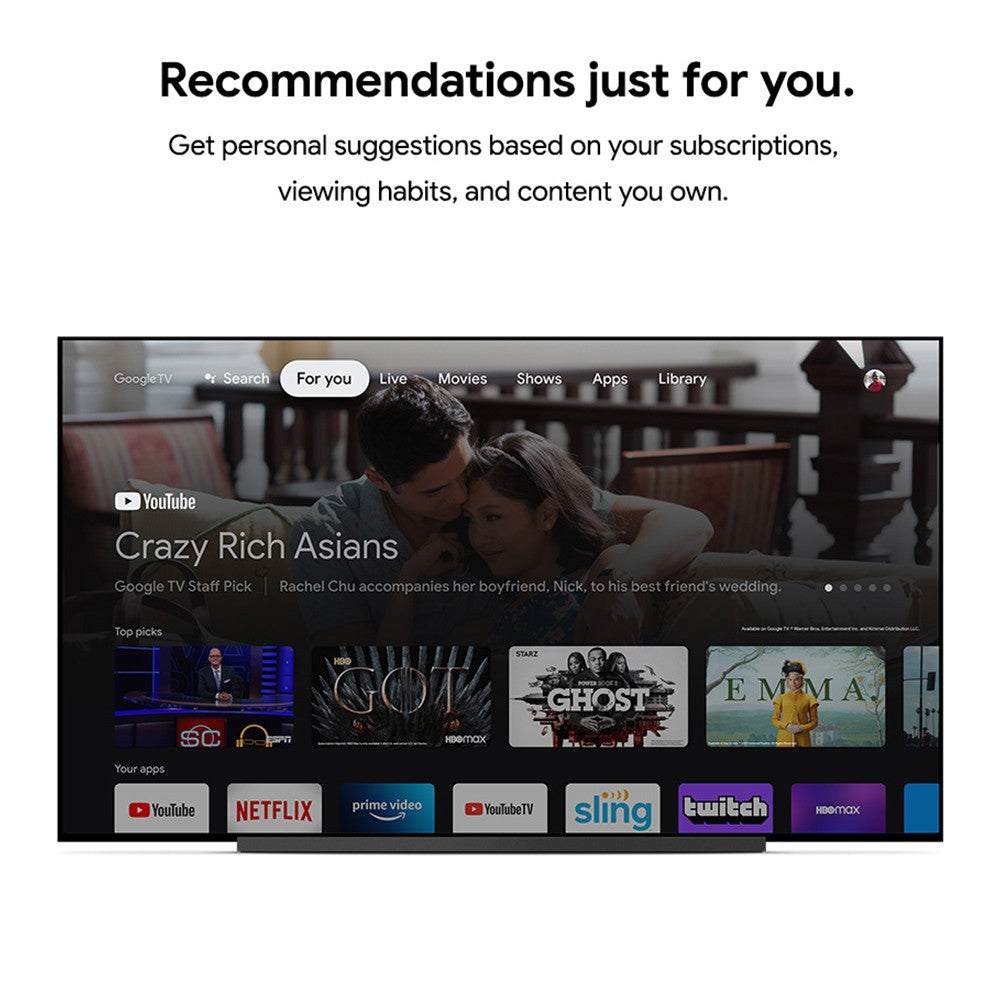 Google Chromecast With Google TV, HD