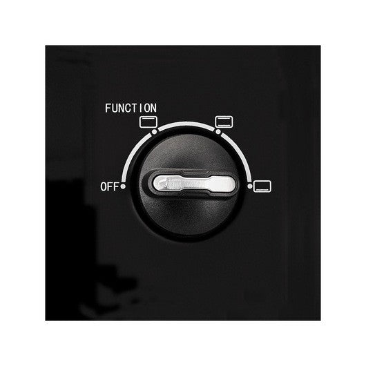 Black & Decker, Toaster Oven with Double Glass & Rotisserie, 55 L, 2000 Watts, Black