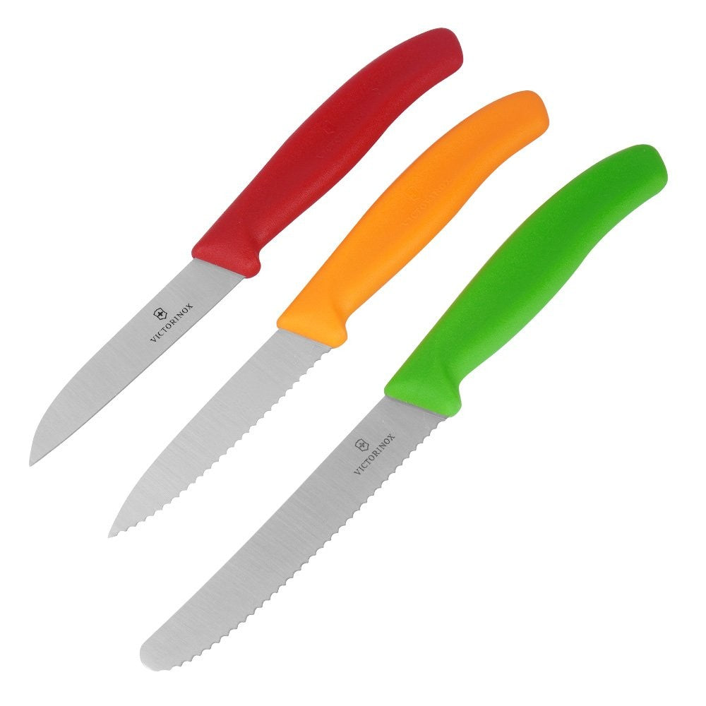 Victorinox, Swiss Classic Paring Knife Set, 3 Pieces , Multicoloured
