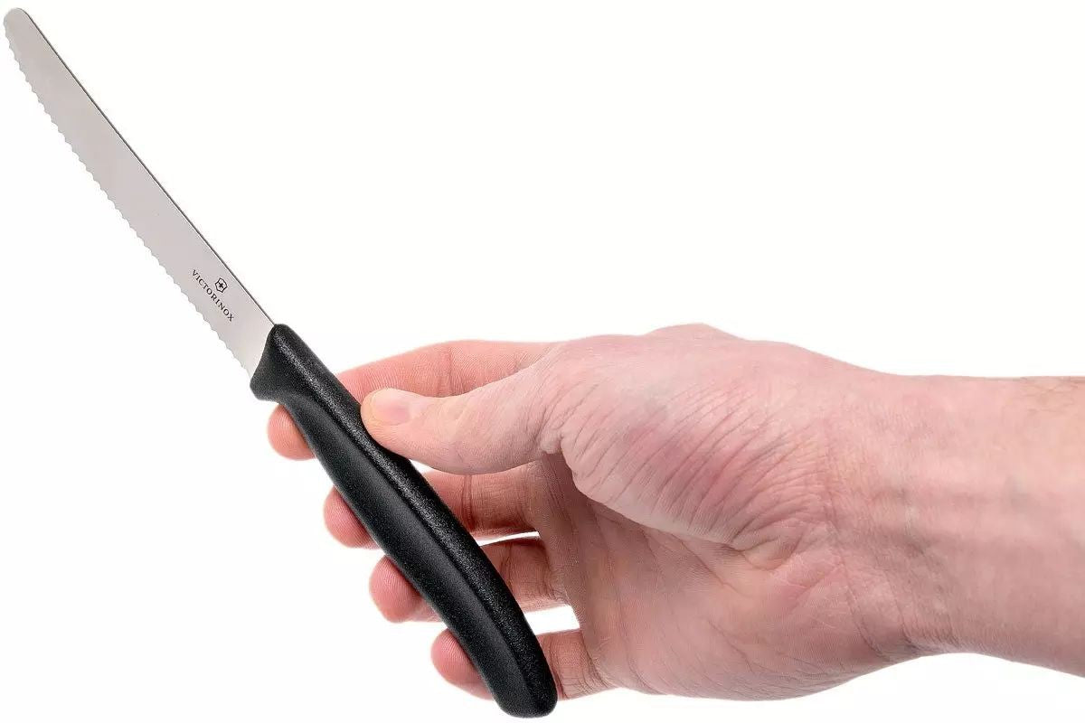 Victorinox, Swiss Classic Tomato Knife, Set of 2, 28 G Black