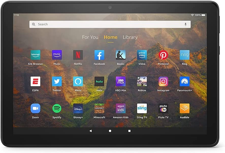 Amazon, Fire HD 10 Tablet, 10 Inches, 32 GB, Black
