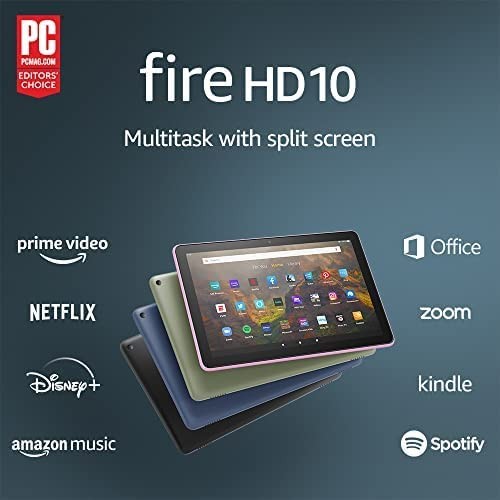 Amazon, Fire HD 10 Tablet, 10 Inches, 32 GB, Black