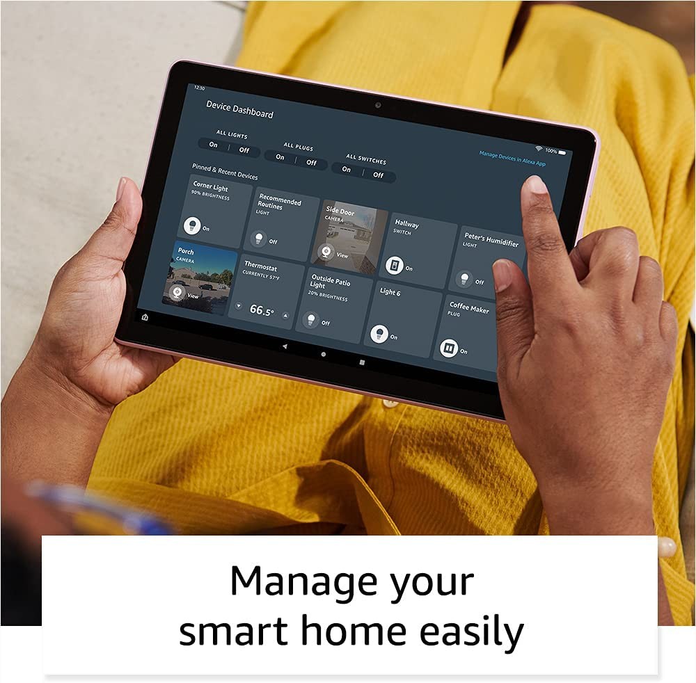 Amazon, Fire HD 10 Tablet, 10 Inches, 32 GB, Black