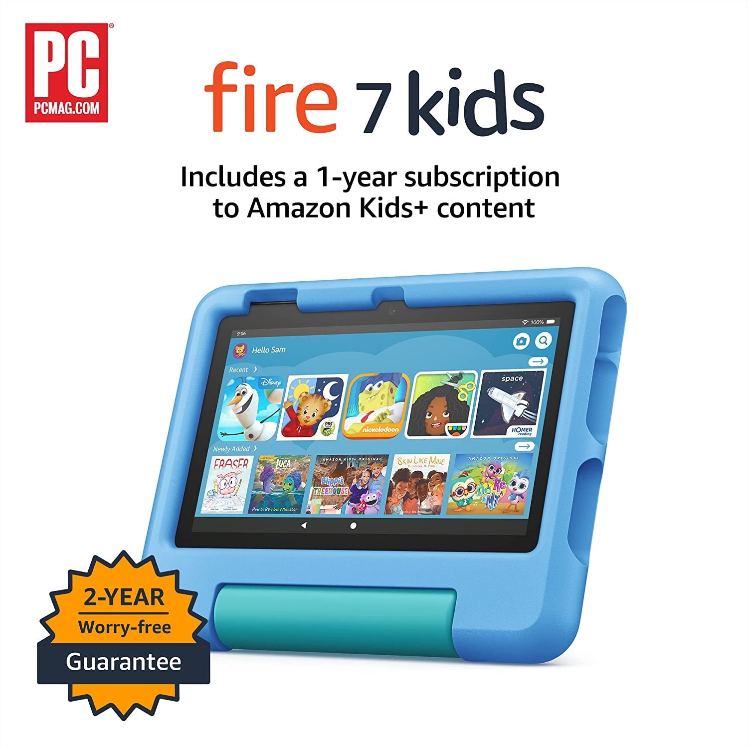 Amazon, Fire 7 Kids Tablet, 7 Inches, 16 GB, Several Colors