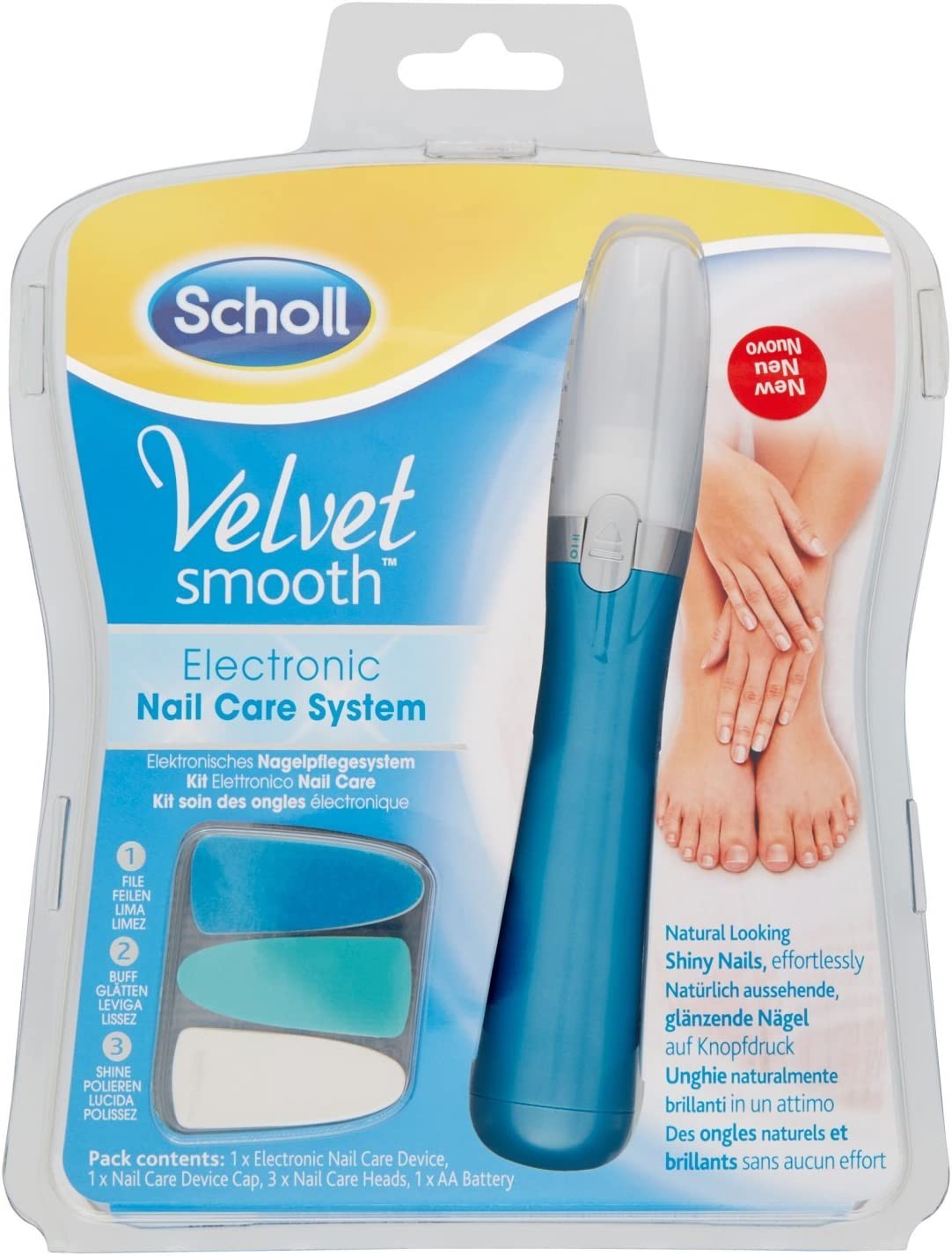 Scholl, Velvet Smooth Electric Nail Care System