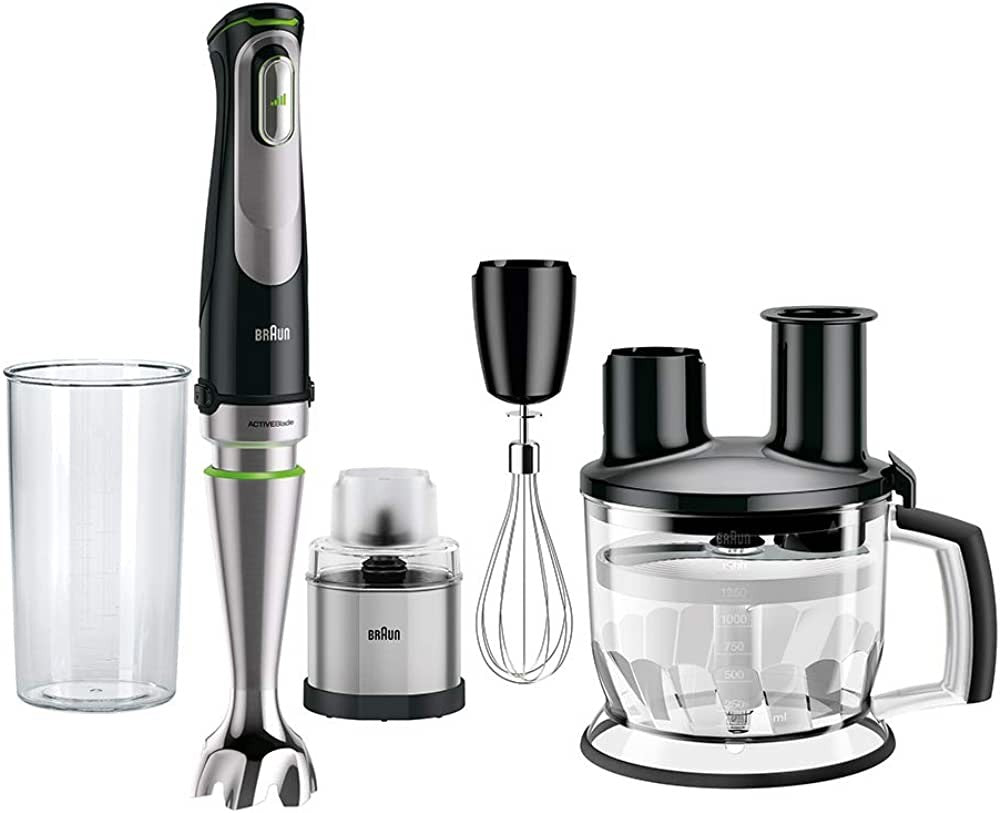 Braun, Multi Quick 7 Hand Blender, 1000 Watts, Black