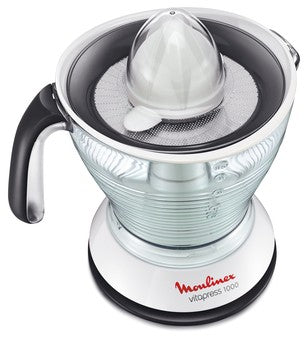 Moulinex, Vita-press Juicer, Plastic, White