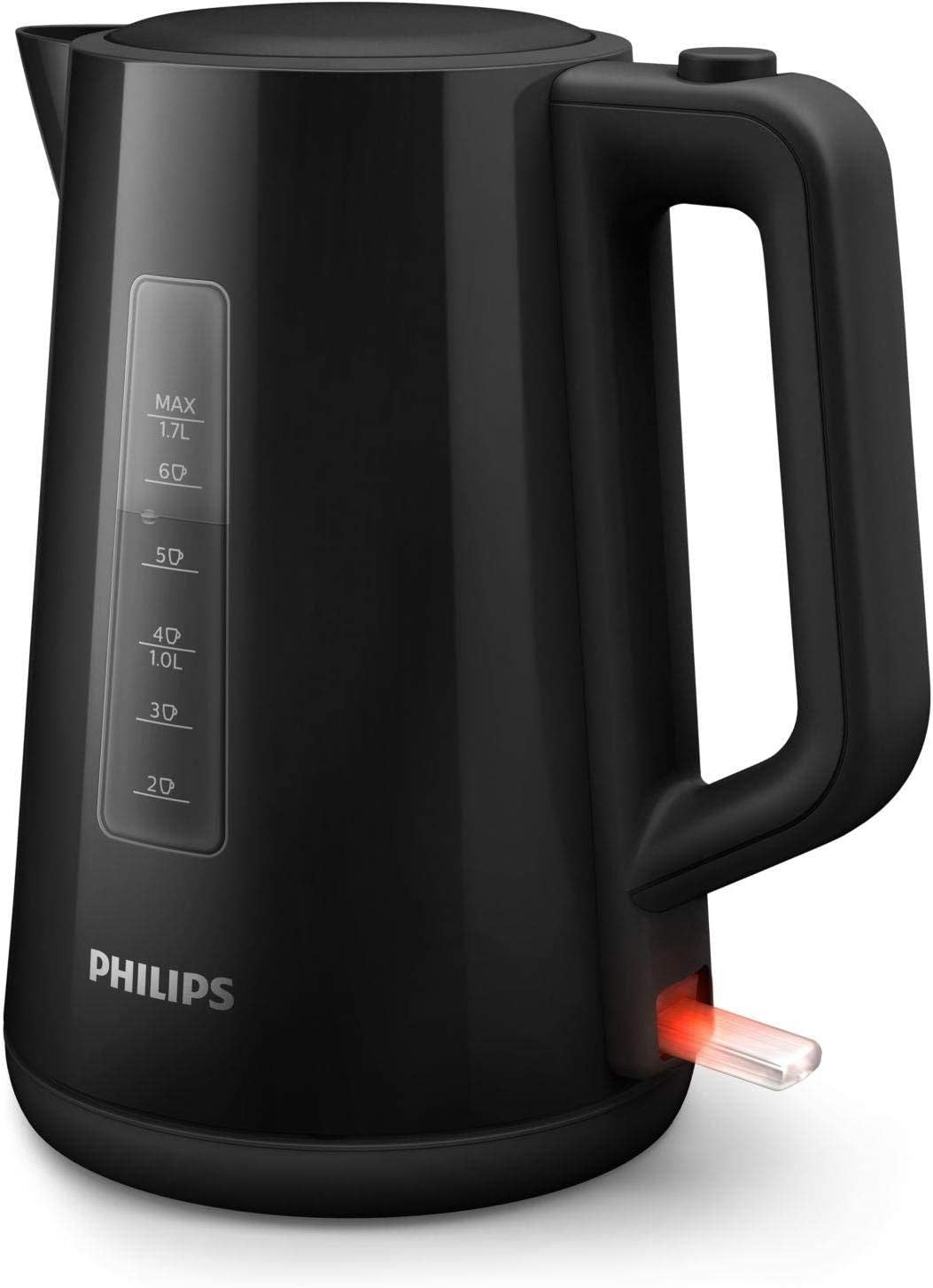 Philips, Electric Kettle, 2200 Watts, 1.7 L, Black
