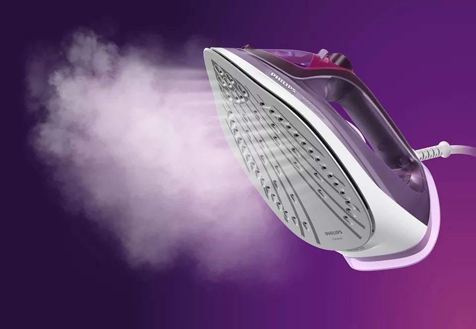 Philips, Series 3000 Steam Iron, 2600 Watts, Purple