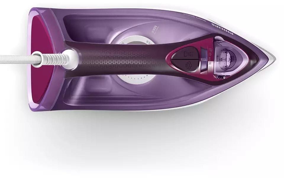 Philips, Series 3000 Steam Iron, 2600 Watts, Purple