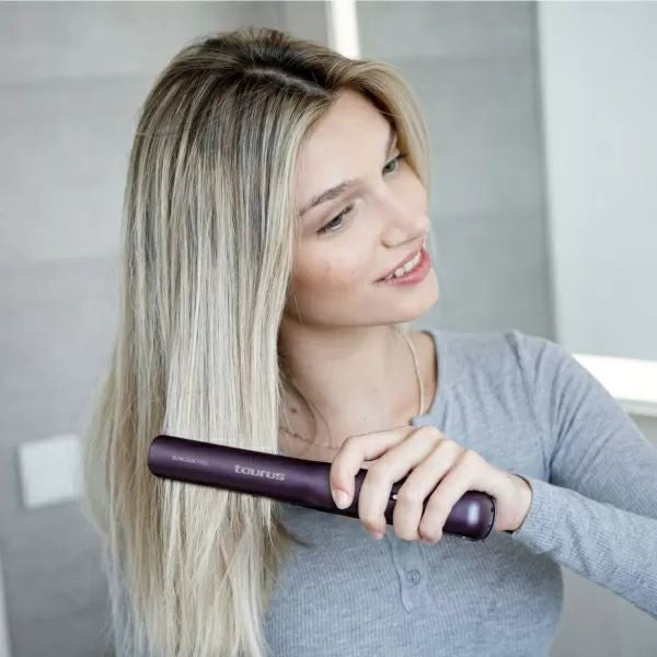 Taurus, Slimlook Cordless Hair Straightener, Purple