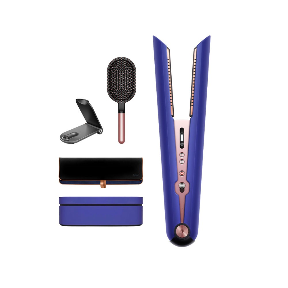 Dyson, Corrale™ styler straightener with complimentary Accessories, Vinca Blue/Rose