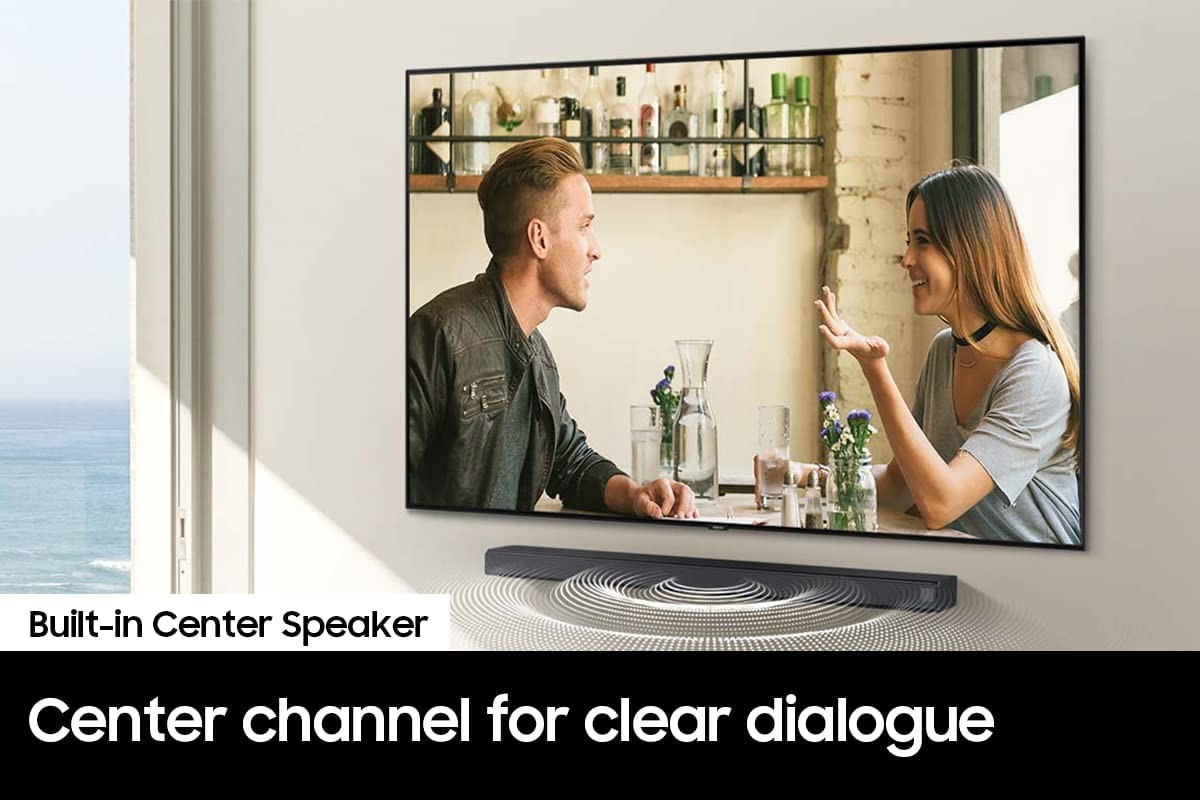 Samsung, 3.1ch B650 Soundbar w/ Dolby 5.1/ DTS  Built-in Center Speaker, Bluetooth Multi Connection, Black