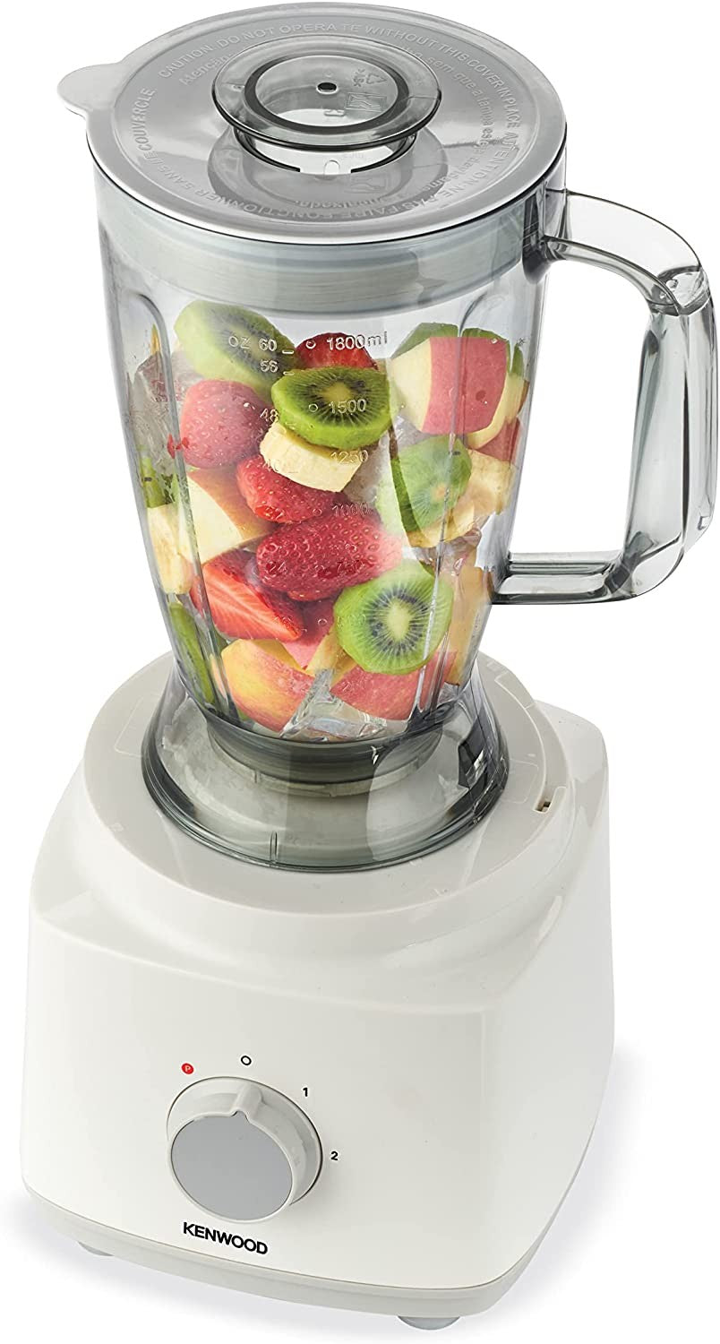 Kenwood, Multi-Functional Food Processor, 750 Watts, 2 L, White