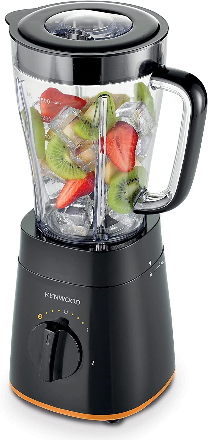 Kenwood Stand Blender With Mill, 500 Watts, 1.5 L, Black