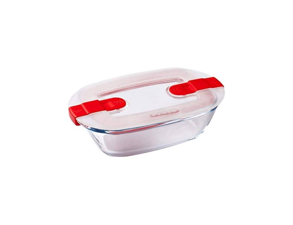 Pyrex, Cook & Heat Glass Rectangular Dish With Lid