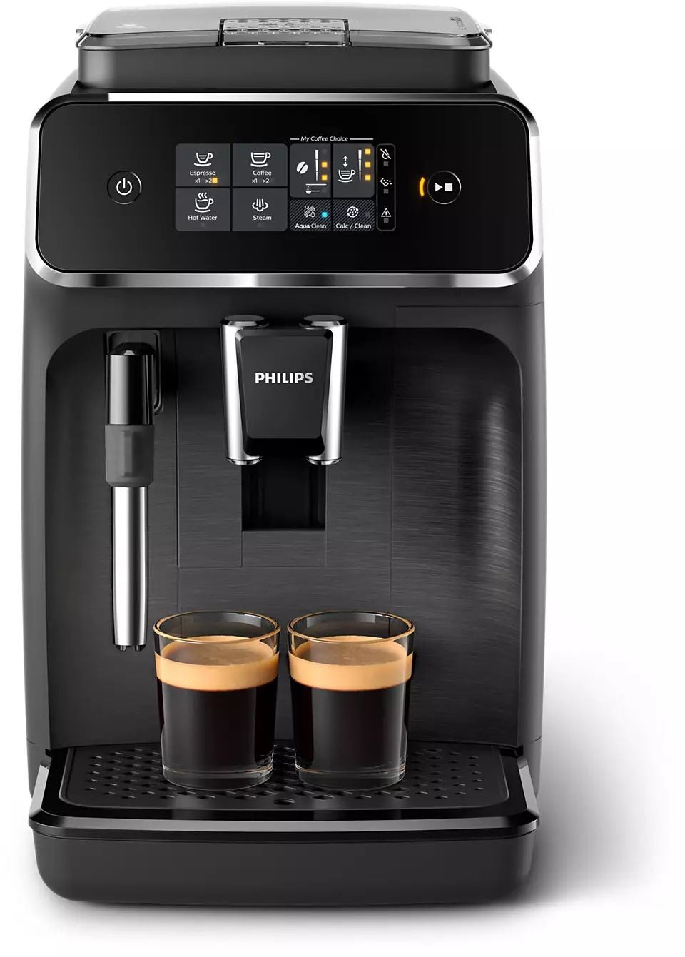 Philips Series 2200 Fully Automatic Espresso Machine, 2 Beverages, Black