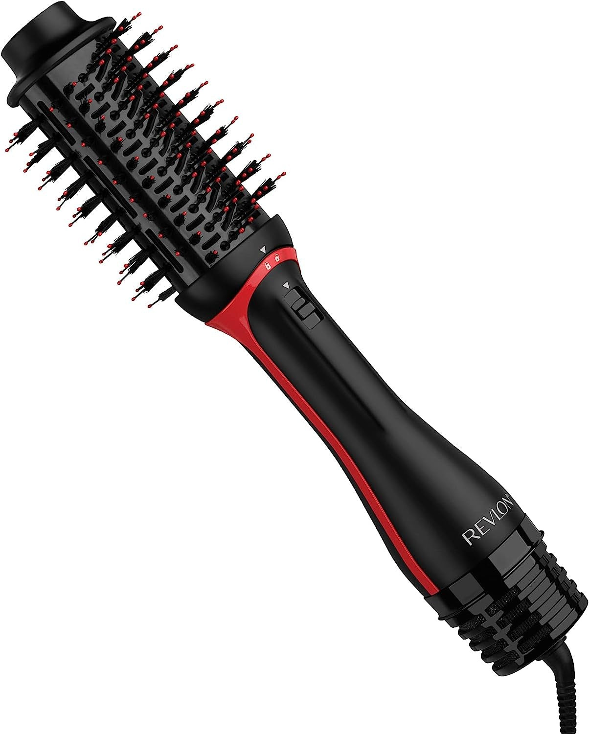 Revlon, One-Step Volumiser Plus Hair Brush, Removable Head, Ceramic, Black