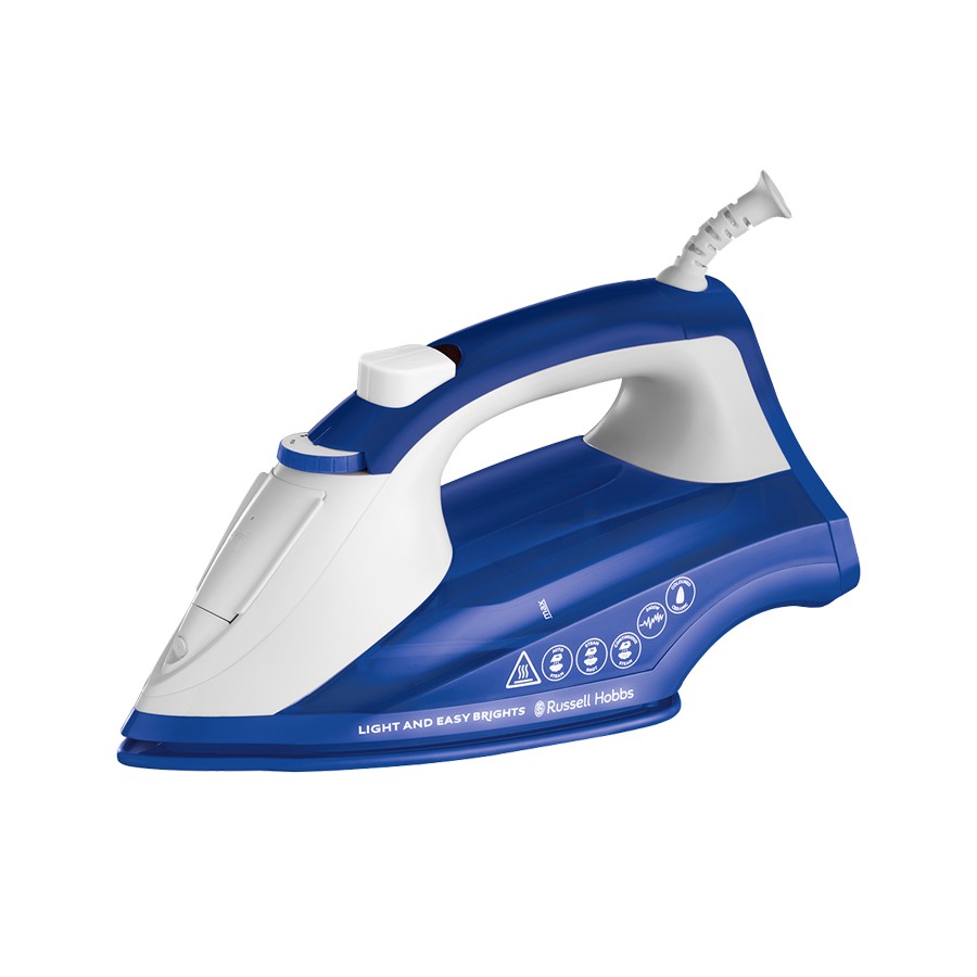 Russell Hobbs, Light & Easy Brights Sapphire Steam Iron, Blue