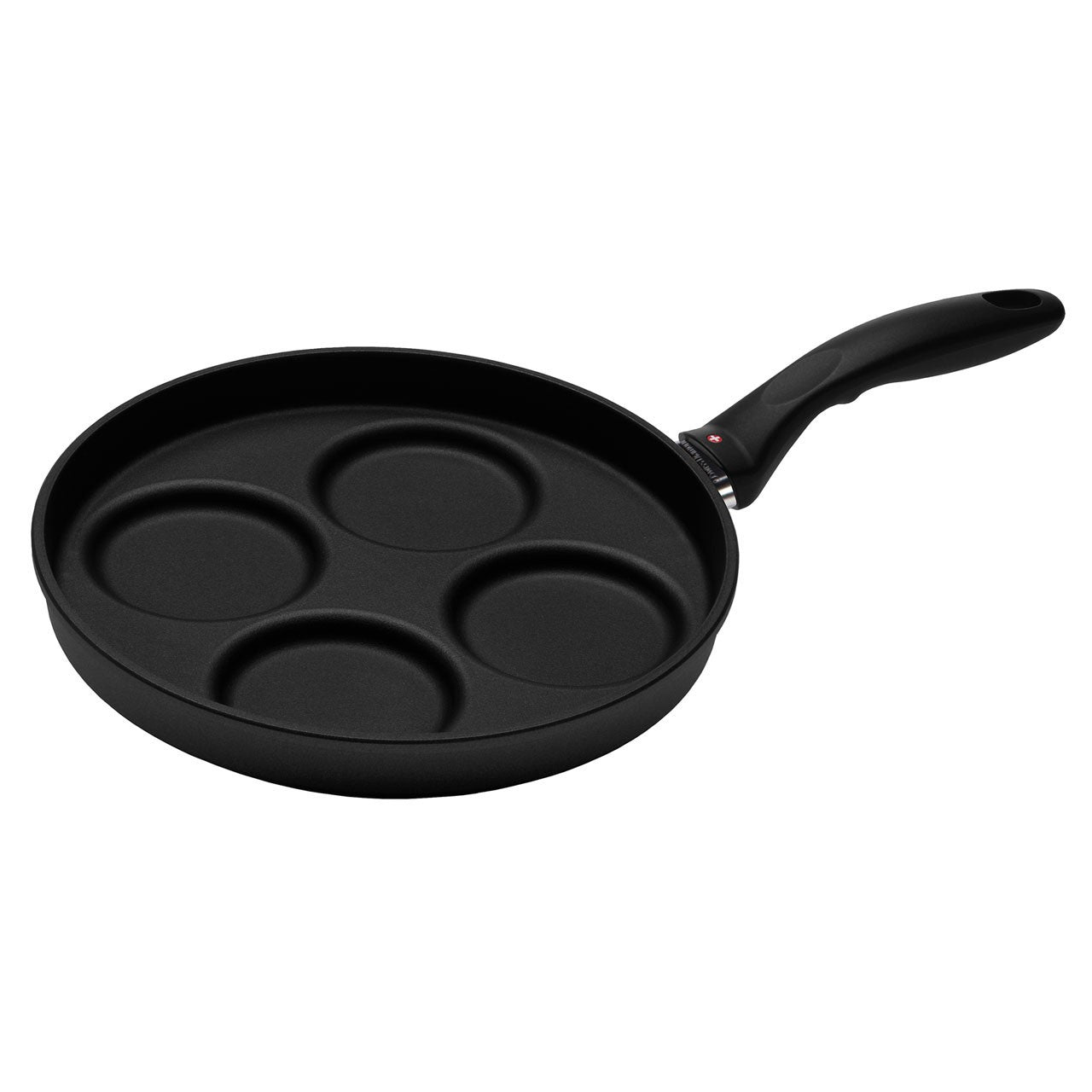 Swiss Diamond, Nonstick Swedish Pancake Pan, 26 CM, Black