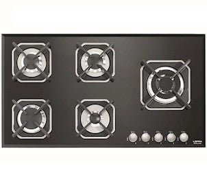Lofra, Marte Gas Hob, 90 CM, 5 Burners, Black